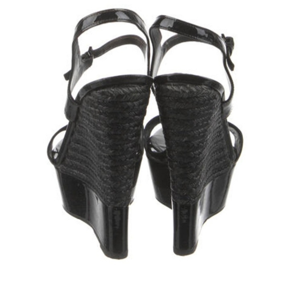 Burberry Nova Check Pattern Slingback Sandals - Picture 3 of 5